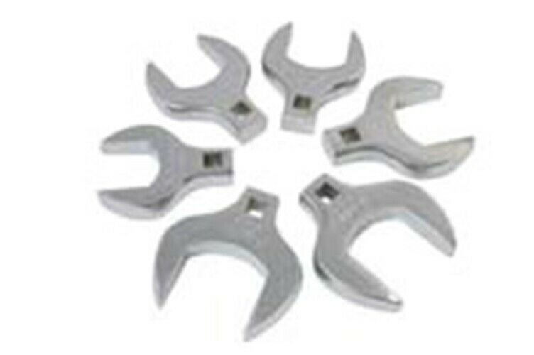 SUNEX TOOL 6PC SAE CROWFOOT WRENCH SET1-5/8x2-1/4 SU9722