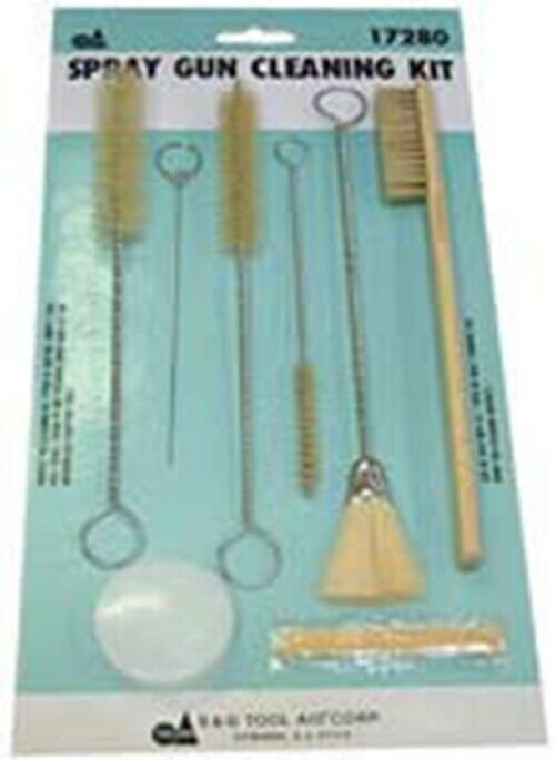 S & G TOOL AID Spray Gun Cleaning Kit TA17280