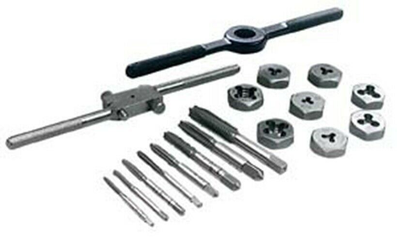 IRWIN 18 Piece Metric/FractionalTap and Die Set HA24608