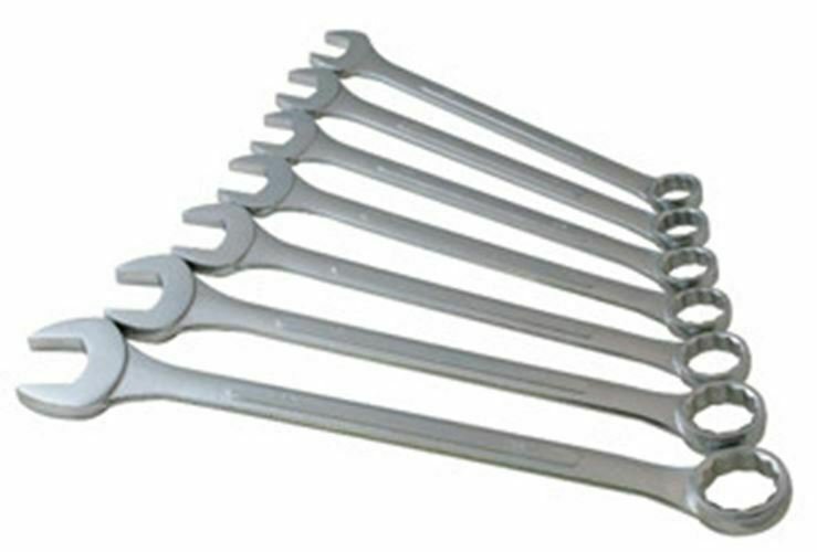 SUNEX TOOL 7 Piece Metric Jumbo WrenchSet 33-50mm SU9707M