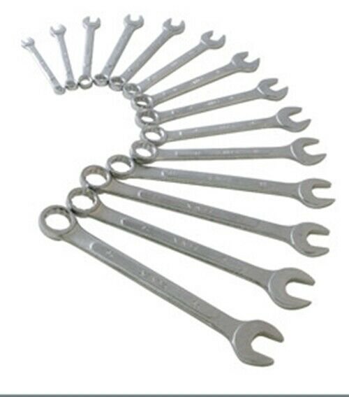 SUNEX TOOL 14 Piece Metric Wrench SetRaised Panel SU9715