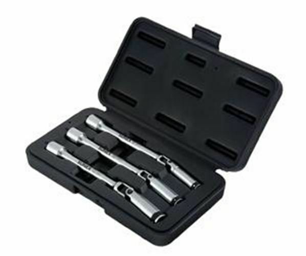 SUNEX  TOOL 3 Piece Universal Joint Glow Plug Socket Set SU3303GP