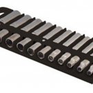 LISLE 1/2" 22PC SOCKET HOLDER BLACK LS40990