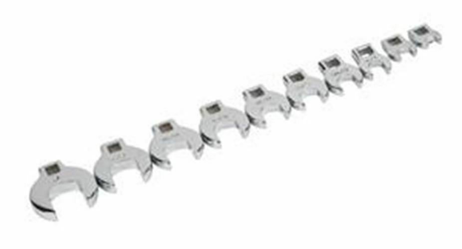TITAN 10 Piece 3/8" Dr SAE CrowsfootWrench Set TN17294