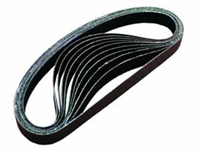 ASTRO PNEUMATIC 80 Grit 3/4" x 20.5" SandingBelt - 10pc AO303580G
