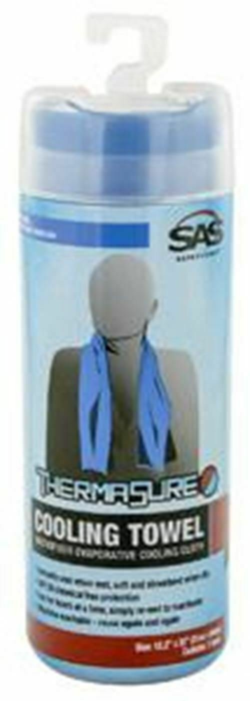 SAS SAFETY CORP Thermasure Cooling Towel(Blue)  Retail  (Tube) SS7300-01
