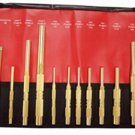 MAYHEW 12 Piece  Brass Punch &Scraper SAE Set MH67012