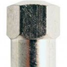 MILTON Chrome Plated Brass Hex HeadValve Cap 4 Pack MI435S