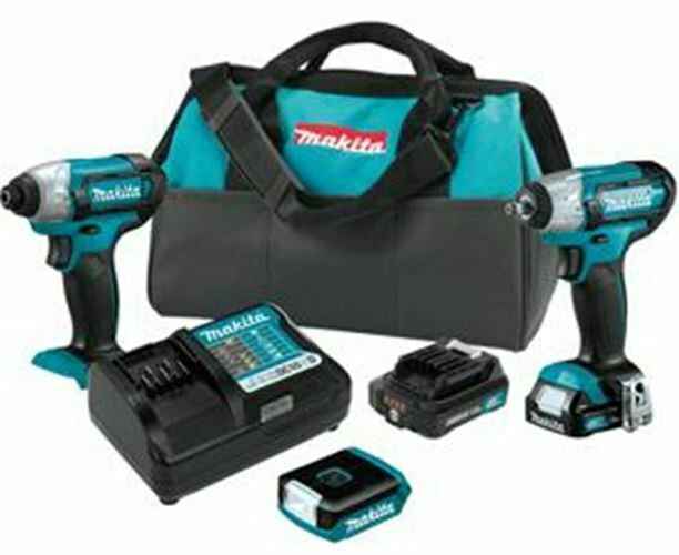 MAKITA 12V Max CXT&Aring;&cedil;?? Lithium-Ion Cordless 3-Pc. Combo Kit MKCT324