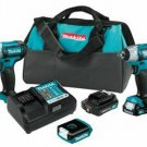 MAKITA 12V Max CXTŸ?? Lithium-Ion Cordless 3-Pc. Combo Kit MKCT324