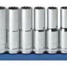 GEARWRENCH 10 pc. 1/2 Dr. 12 pt. DeepMetric Socket Set KD80712