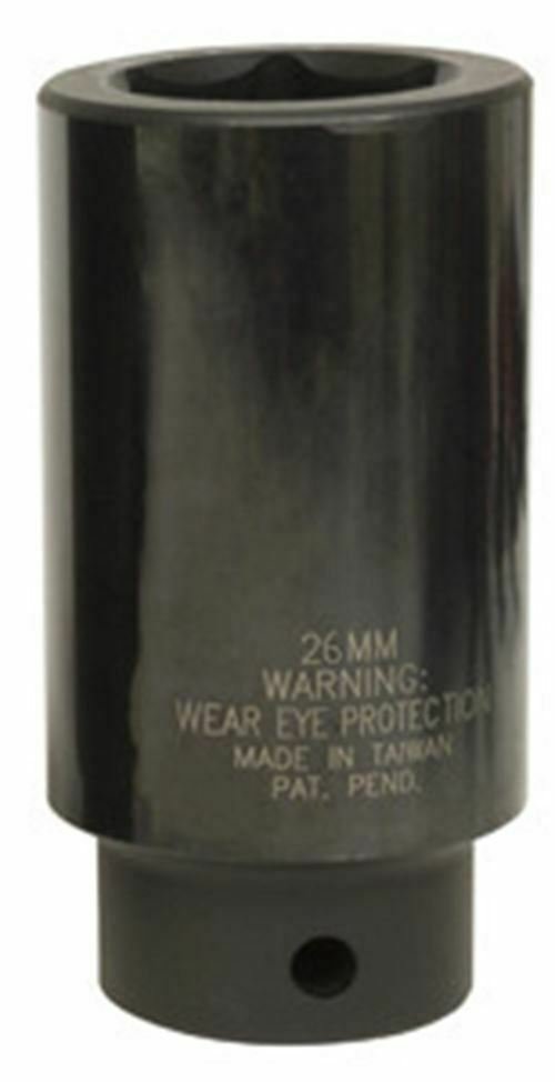 LISLE 26mm Over Torque Impact Socket1/2" Drive LS77130