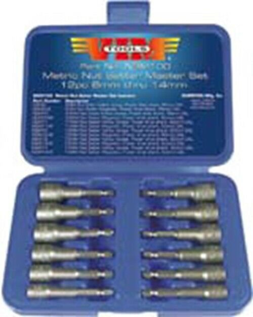 VIM TOOLS 12pc Metric Nut Setter KitMagnetic & Hollow VMNSM100