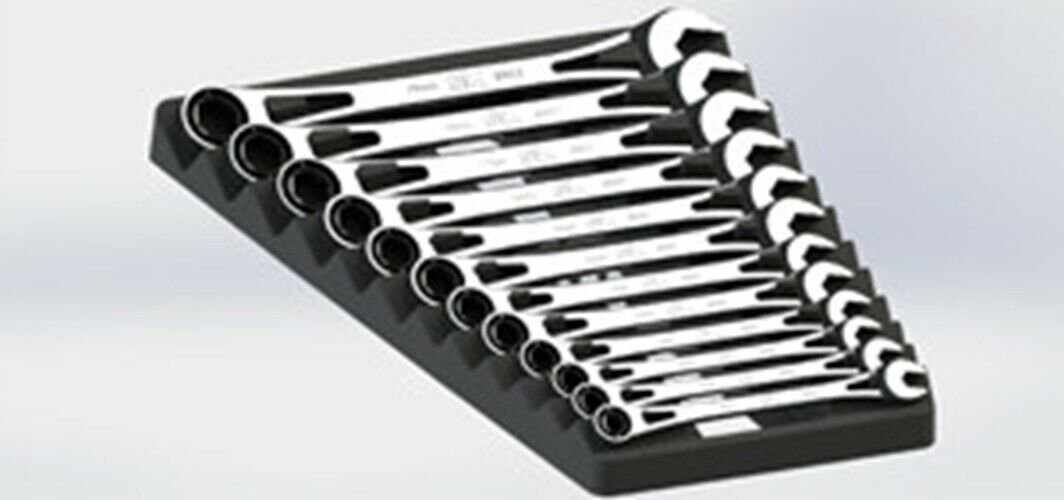 SK HAND TOOL 12 Pc Metric  X-Frame&Aring;&cedil;??Ratcheting Wrench Set SK80019