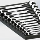 SK HAND TOOL 12 Pc Metric  X-FrameŸ??Ratcheting Wrench Set SK80019