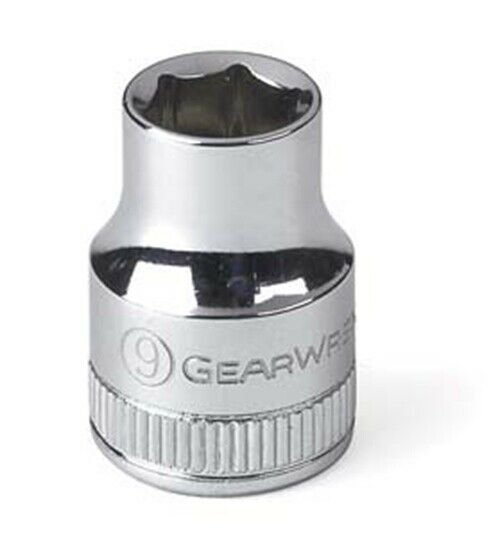 GEARWRENCH 3/8 Drive 9MM 6 Point StandardMetric Socket KD80377