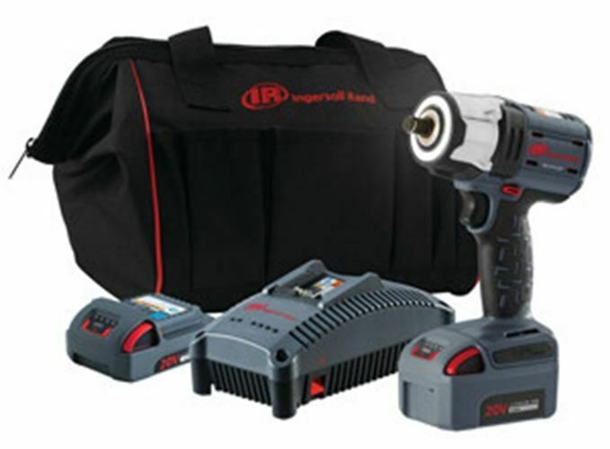 INGERSOLL RAND IQV20 Volt 1/2&Aring;&cedil;?&iuml;&iquest;&frac12; Impact TwoBattery Wrench Kit (5+2.5ah) IRW5152-