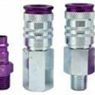 MILTON 7 Piece Hi-Flo V-Style 1/4"NPT Purple ColorFit-Mega-Flow MIS-307VKIT