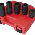 SUNEX TOOL 1" Drive 5 Piece Sae/MetricWheel Service Impact Socket SU5685