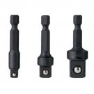 GREY PNEUMATIC 3 Pc 1/4" Hex to SquareSocket Adapter Set GY1403HA