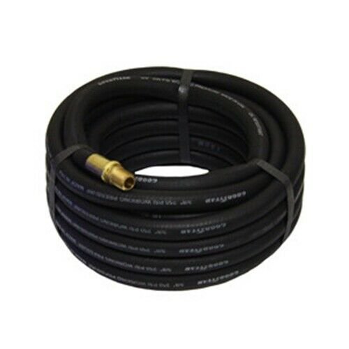 GRIP-ON-TOOLS 25' x 3/8" Black Goodyear AirHose GA12187