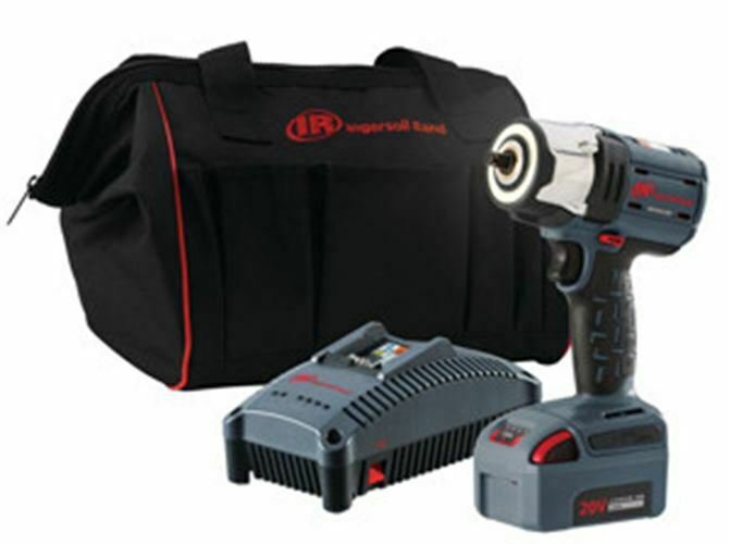 INGERSOLL RAND IQV20 Volt 3/8 Impact Single 5 Amp Battery Wrench Kit IRW5132-K12