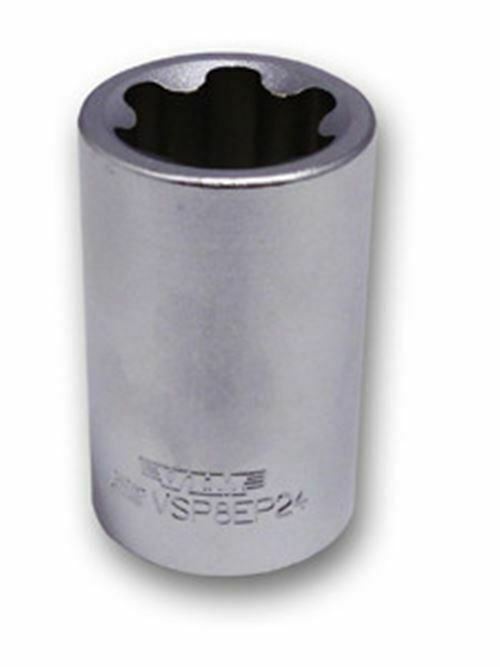 VIM TOOLS 1/2" Dr EP24 Female Torx PlusSocket VMVSP8EP24
