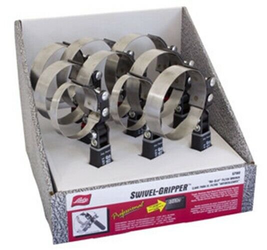 LISLE 9 Piece Swivel Oil FilterGripper Counter Display LS57160