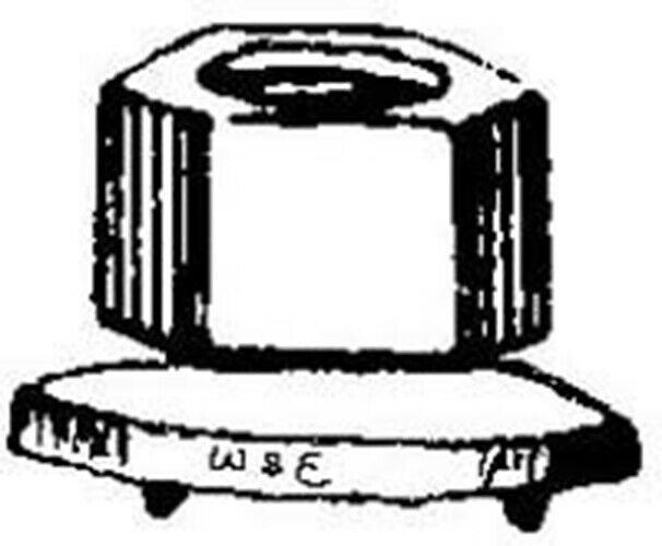 W & E SALES CO 6MM NUT FREE SPNNG TOOTHD WSHR WE5922