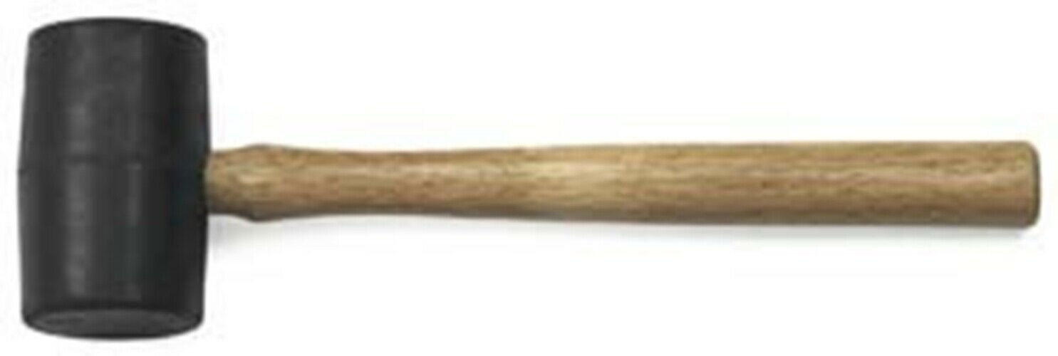 GEARWRENCH 16oz Rubber Mallet -WoodHickory Handle KD82259