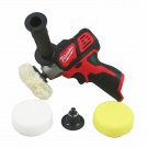Milwaukee 2438-20 M12 3" Variable Speed Polisher Sander Bare Tool W/ Accessories