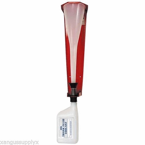 Funnel Buddy Oil Funnel Wall Mounted Holder Storage Collection System