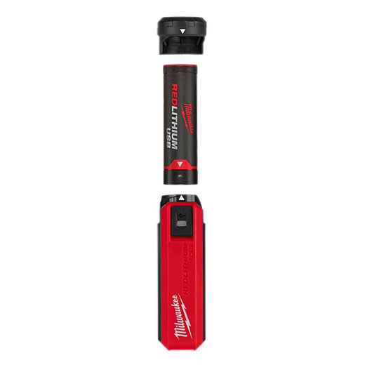 Replacement Redlithium USB Battery and Charger Kit for Milwaukee USB Lights