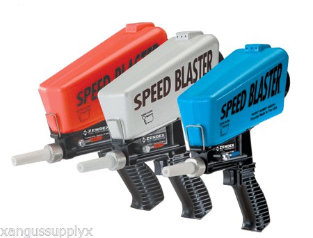 Speed Blaster Pneumatic Air Gravity Fed Adustable Flow Sand Blast Tool Gun