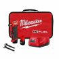 Milwaukee 2485-22 Right Angle Die Grinder M12 FUEL Kit 2 Batteries and Charger