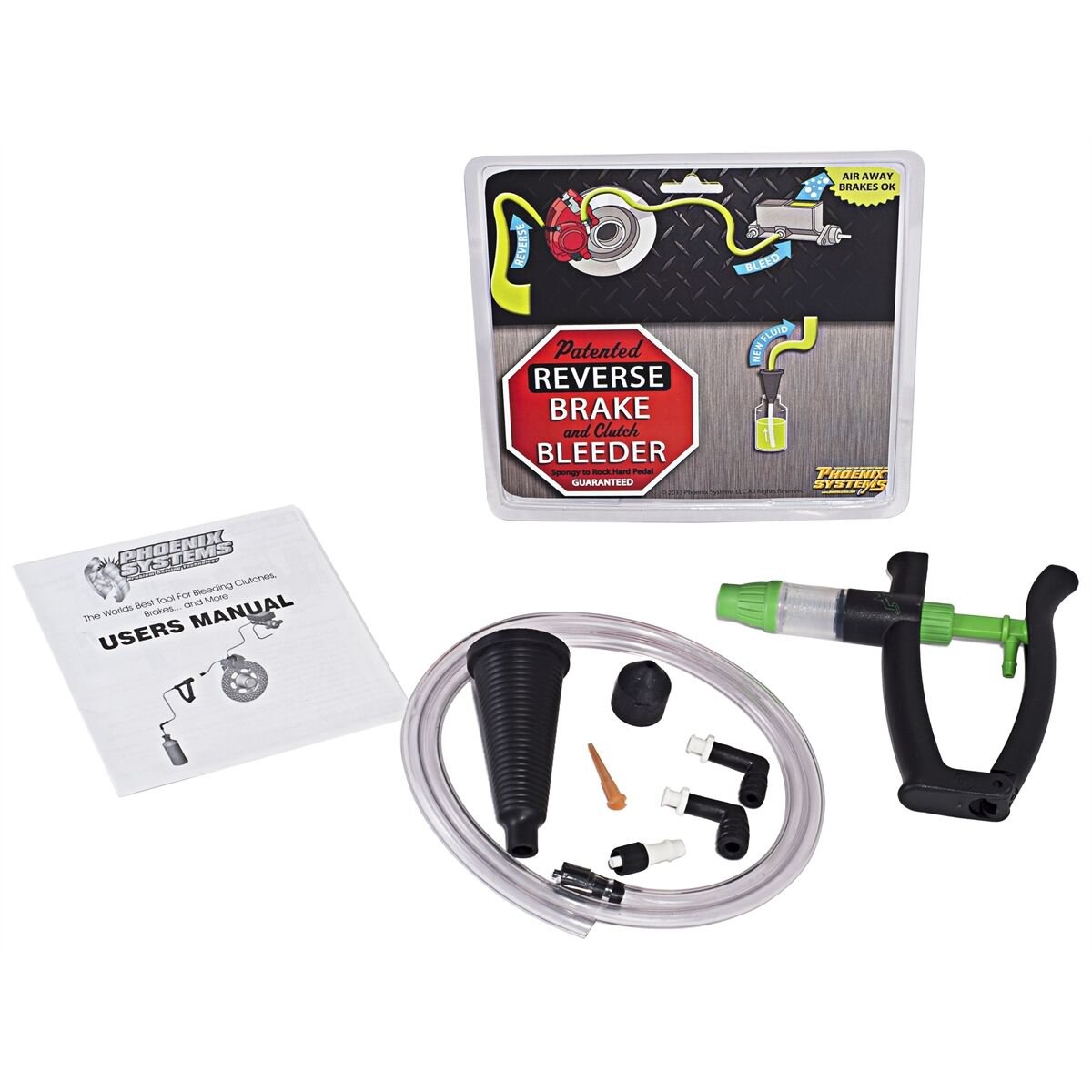 Phoenix Systems 2104-B V-5  One Man Reverse Brake and Clutch Bleeder Kit