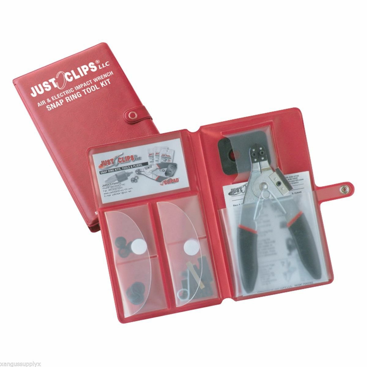 Snap Ring Clip Remover Installer Tool Kit for 1/4", 3/8", and 1/2" Snap Rings