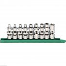 Gearwrench 80985 9pc 3/8" drive Inverted E- Torx Universal Flex Socket Set