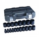 Gearwrench 84932N 19 Piece 1/2" Drive 6 Point Sae Standard Impact Socket Set