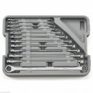 Gearwrench 85988 12 Piece Metric XL 0º GearBox Ratcheting Double Box Wrench Set