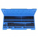 Grey Pneumatic 9772 1/4" Drive Metric and SAE Standard Master Impact Socket Set