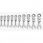 GearWrench 9550 Metric Stubby Flex Head Combination Ratcheting Wrench Set
