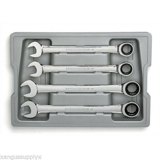 Gearwrench Metric Jumbo Ratcheting Combo Wrench Set  21mm, 22mm, 24mm and 25mm