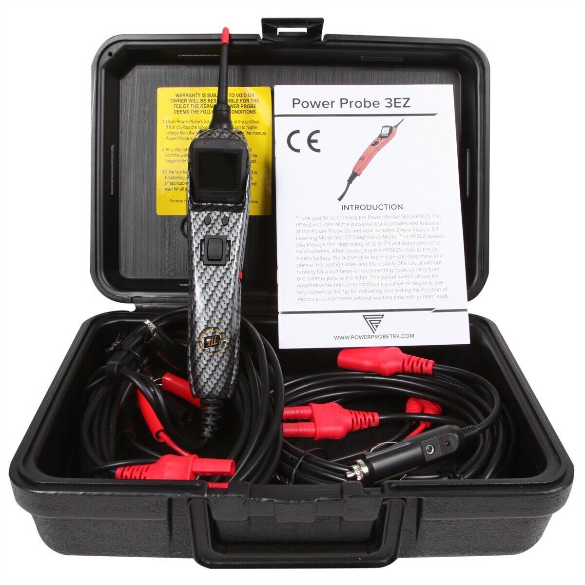 Power Probe 3 3EZ Digital Voltmeter and Circuit Tester with Case & Accessories