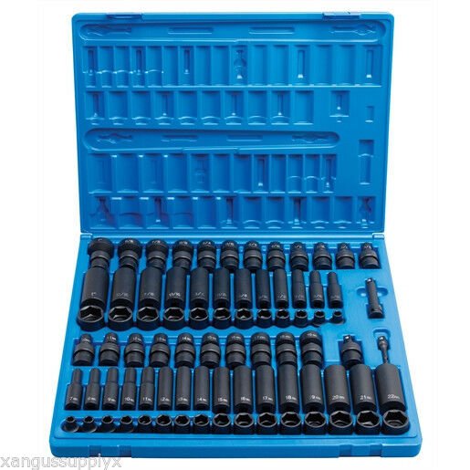 Grey Pneumatic 1281 3/8" Drive Impact SAE & Metric Master Socket Set