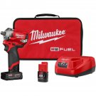 Milwaukee 2555-22 M12 FUEL Stubby Cordless 1/2" Drive Impact Gun Wrench Kit