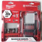 Milwaukee Shockwave Automotive Impact driver Bit Set Torx Sockets 48-32-4016