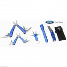 FORD Tools 2-Multi-Tools, Utility Knife, FMCFHT0121 Set With 2 LED Flashlight, Knife and Multi Tools