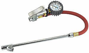 Heavy Duty Truck Dually Tire Air Inflator Dual Chuck With Dial Gauge