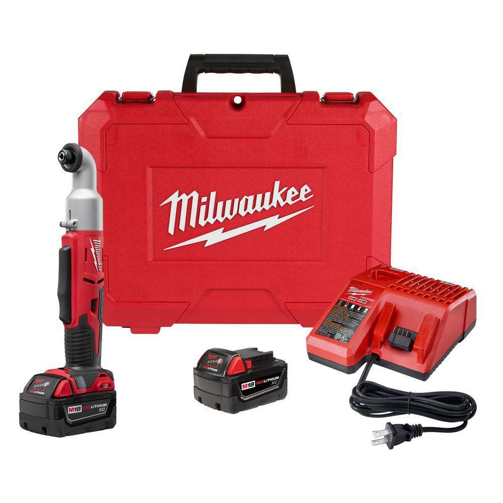 Milwaukee 2667-22 M18 1/4" Drive 2-Speed Right Angle Impact Driver Kit